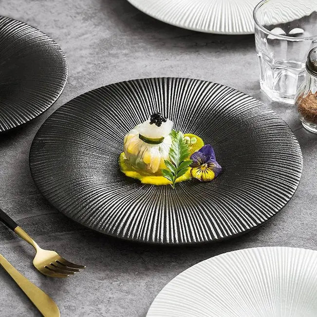 assiette collection sizzle moderne design