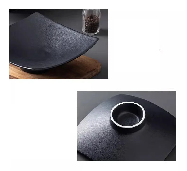 assiette design gastronomique haut de gamme professionnel vaisselle moderne deleurde