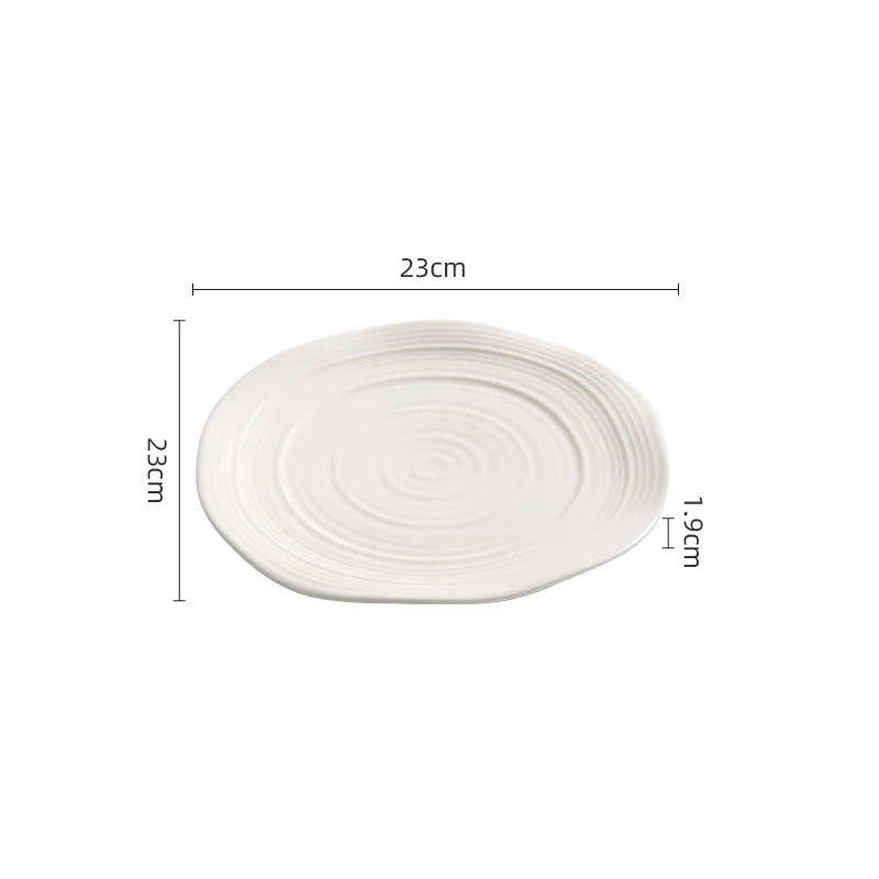 assiette design gastronomique haut de gamme professionnel vaisselle moderne deleurde