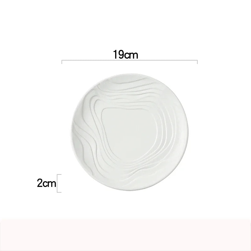 assiette design gastronomique haut de gamme professionnel vaisselle moderne Deleurde