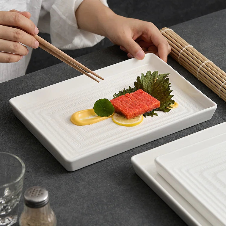 assiette_design_gastronomique_carré_rectangle_professionnelle_moderne