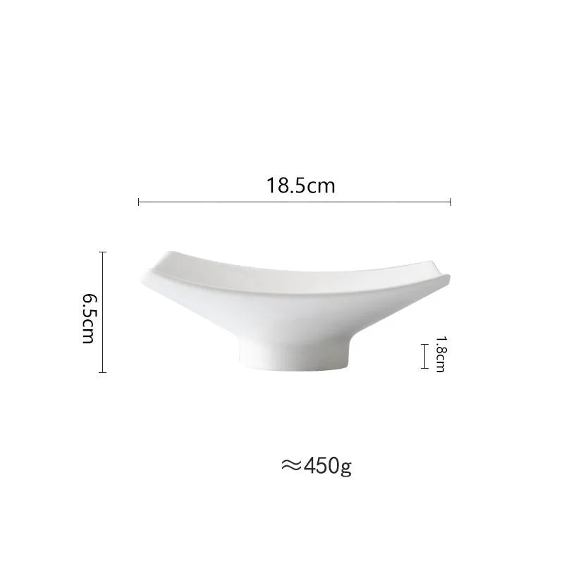assiette design gastronomique haut de gamme professionnel vaisselle moderne deleurde