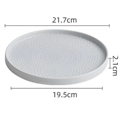 Assiette céramique | Rosace