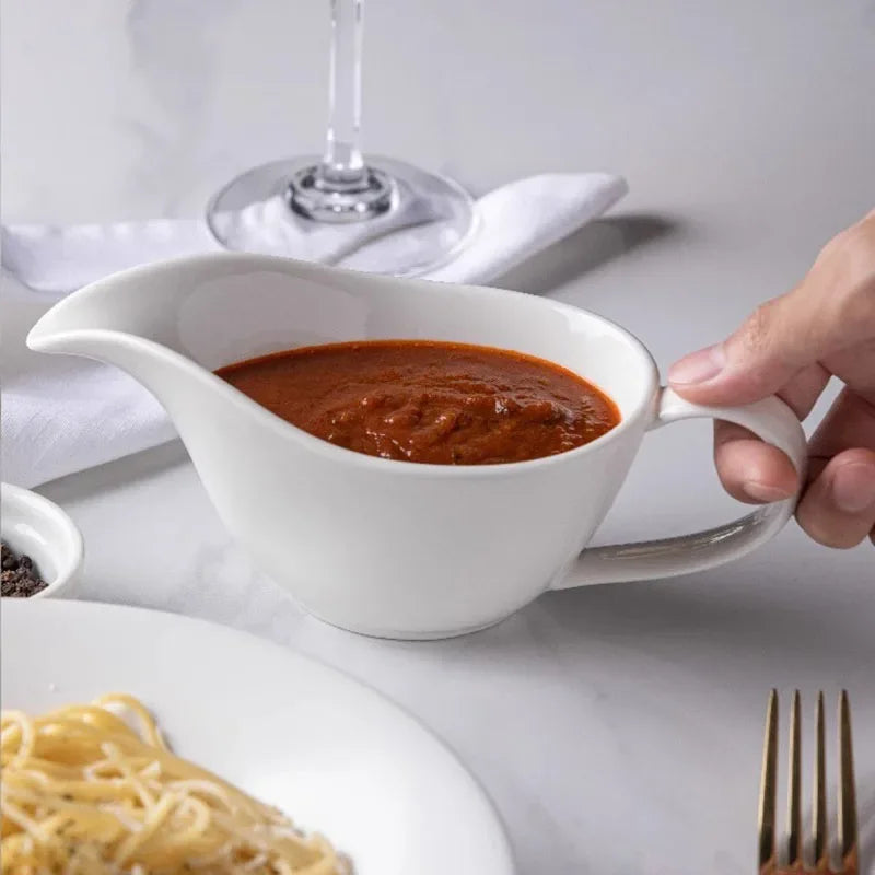 saucière design gastronomique moderne professionnel haut de gamme