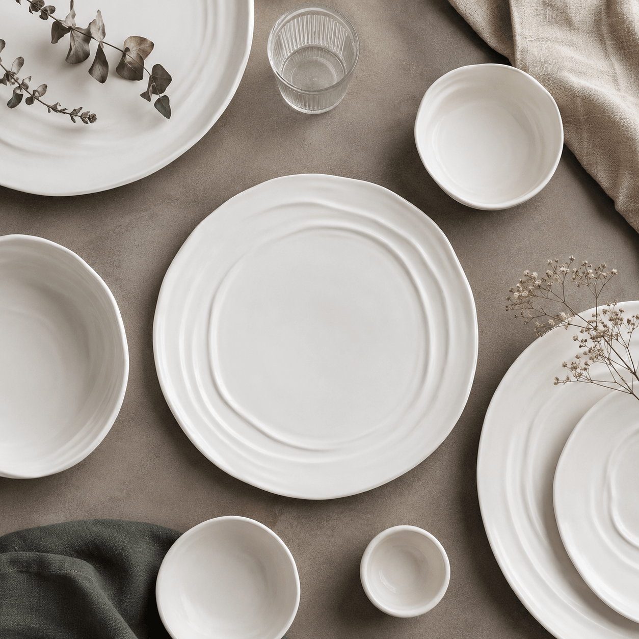 vaisselle d'exception gastronomique