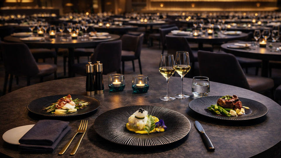 Vaisselle de luxe pour restaurant étoilé