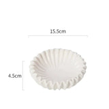 Dimensions et profil de Assiette Bol Céramique Blanc Piky Maison Deleurde