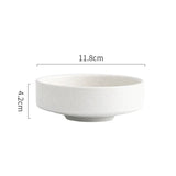 Dimensions et profil de Assiette Bol Céramique Socle Maison Deleurde