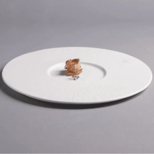 Assiette Céramique Blanche | Centro design Deleurde
