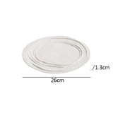 Dimensions et profil de Assiette Céramique Brillante Celeste Maison Deleurde