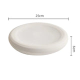 Dimensions et profil de Assiette Céramique Blanche Cirlis Maison Deleurde