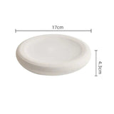 Dimensions et profil de Assiette Céramique Blanche Cirlis Maison Deleurde