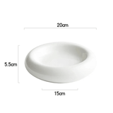 Dimensions et profil de Assiette Céramique Ronde Essence Maison Deleurde