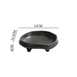 Dimensions et profil de Assiette Céramique Sur Pied Stone Maison Deleurde