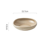 Dimensions et profil de Assiette Creuse Céramique Marron Terracotta Maison Deleurde