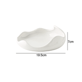 Dimensions et profil de Assiette Céramique Moderne Waves Maison Deleurde