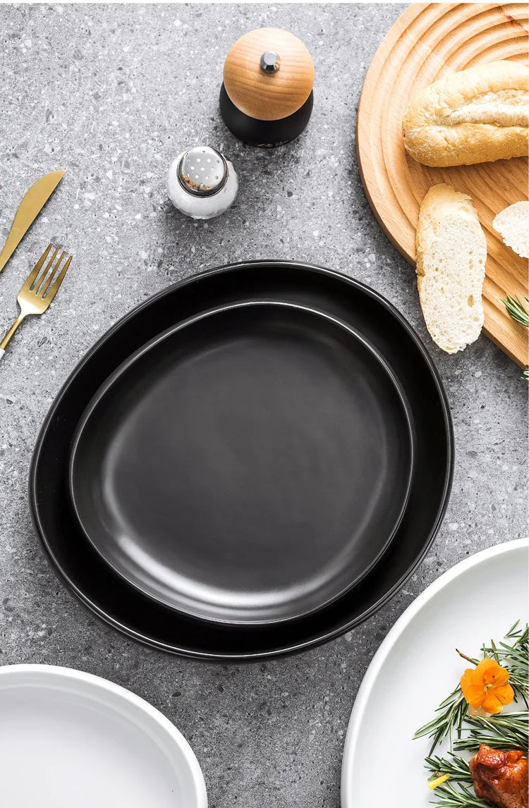 assiette design gastronomique moderne professionnel haut de gamme