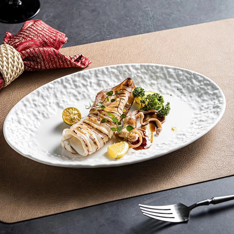 assiette design gastronomique moderne professionnel haut de gamme