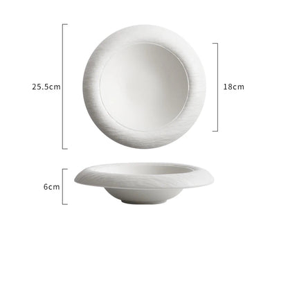 assiette design gastronomique moderne professionnel haut de gamme