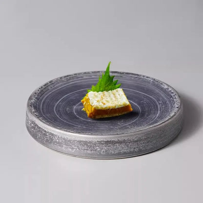 assiette design gastronomique haut de gamme professionnel vaisselle moderne
