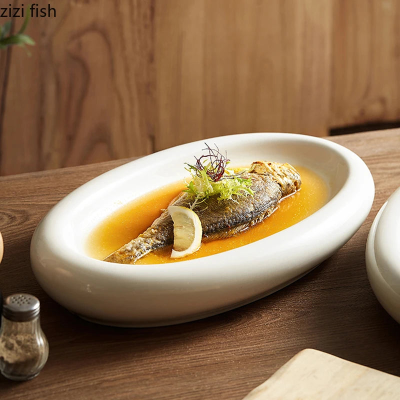assiette design gastronomique moderne professionnel haut de gamme
