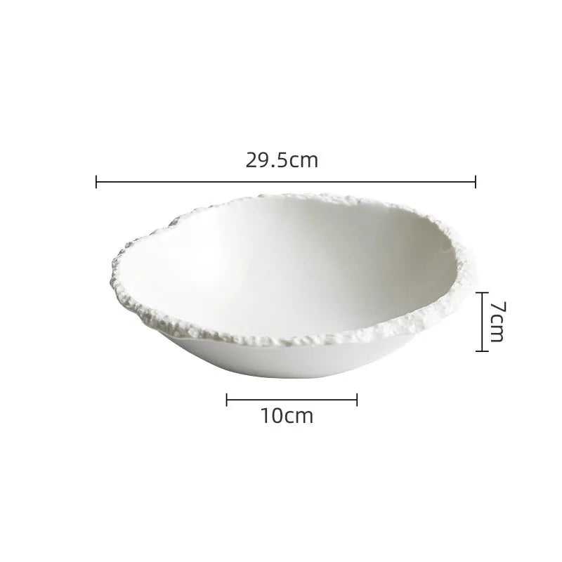 Dimensions et profil du bol en céramique Rocca Maison Deleurde
