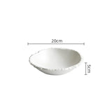 Dimensions et profil du bol en céramique Rocca Maison Deleurde