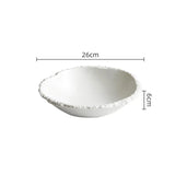 Dimensions et profil du bol en céramique Rocca Maison Deleurde