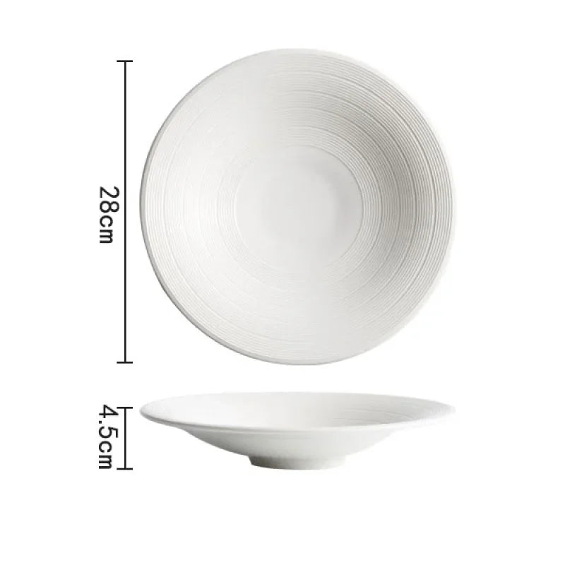 Dimensions et profil du bol en céramique Nami Maison Deleurde