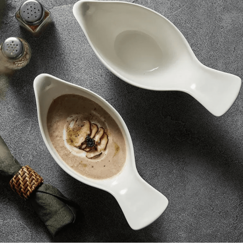 Saucière Céramique Blanche | Avia design Deleurde