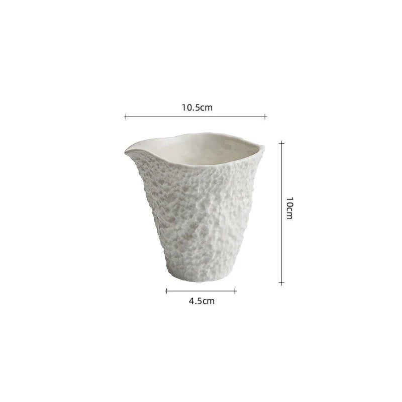 Dimensions et profil de Saucière Céramique Moderne Elva Maison Deleurde