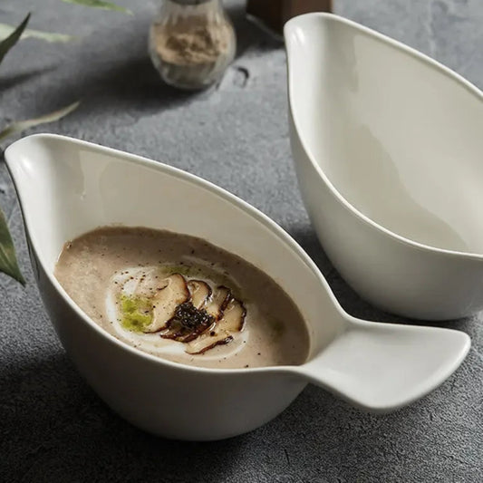 saucière design gastronomique moderne professionnel haut de gamme