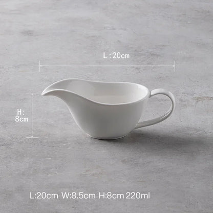 saucière design gastronomique moderne professionnel haut de gamme