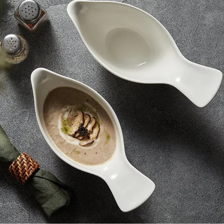 saucière design gastronomique moderne professionnel haut de gamme