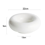 Dimensions et profil de Assiette Céramique Creuse Nuage Maison Deleurde