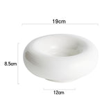 Dimensions et profil de Assiette Céramique Creuse Nuage Maison Deleurde