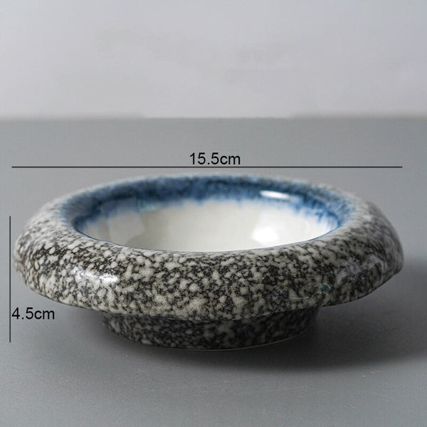 Dimensions et profil de Assiette Céramique Creuse River Maison Deleurde