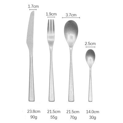 Elegant cutlery - Gold/Silver 